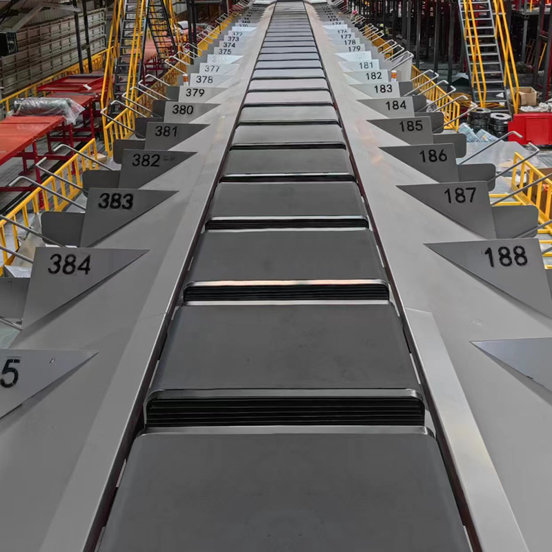 Linear Cross Belt Sorting System